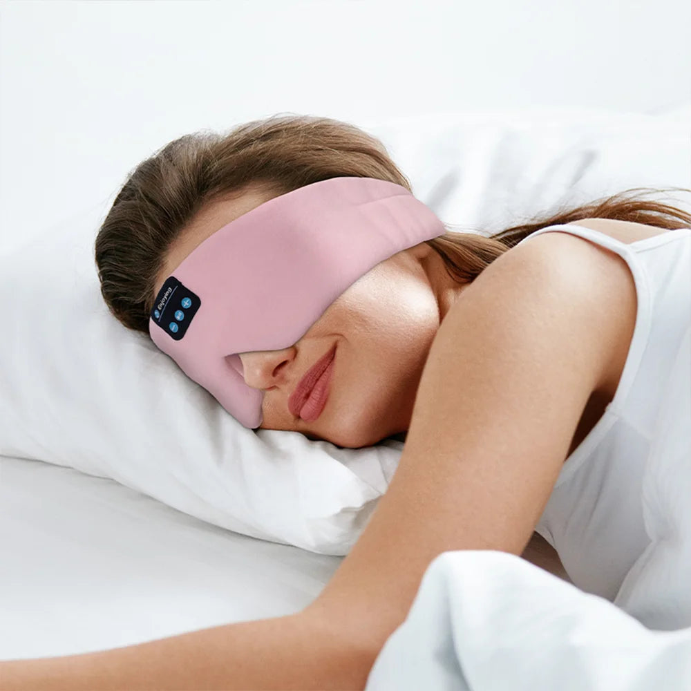 Sleeping Mask with Bluetooth Headphones