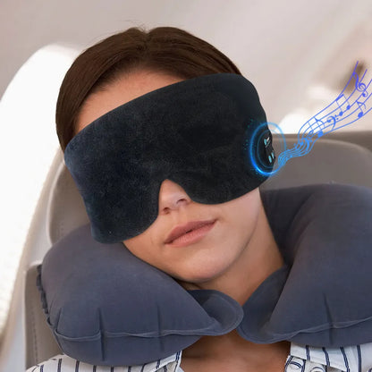 Sleeping Mask with Bluetooth Headphones